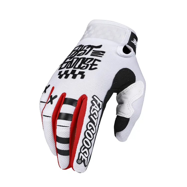 FastGoose Skull and Bones Racing Gloves