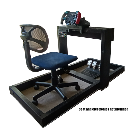 RaceCraftsNZ Sport Rig, NZ Made, Designed to fit desks, Great Entry Rig, Can be customized to your specs