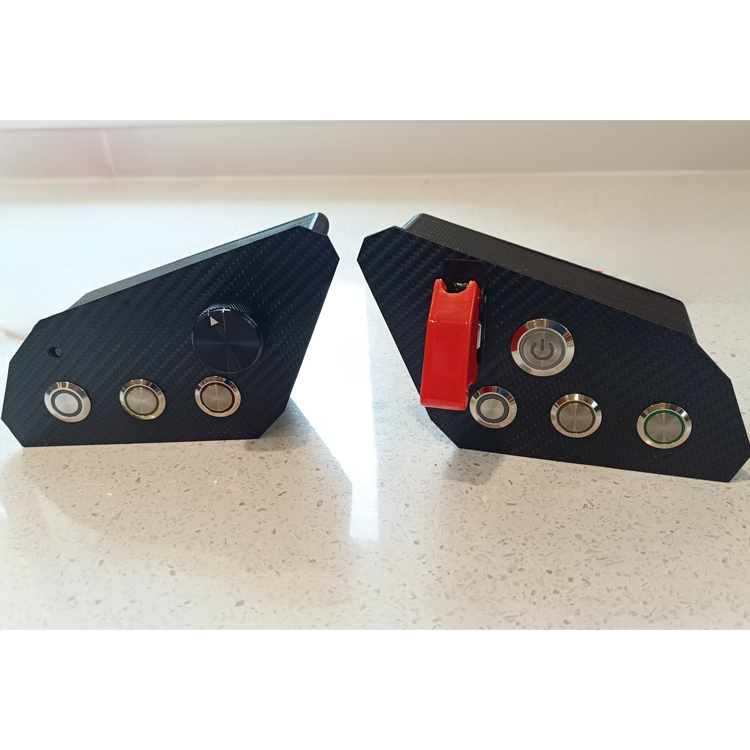 RaceCraftsNZ Dual Dash Sim Racing LED Button Box