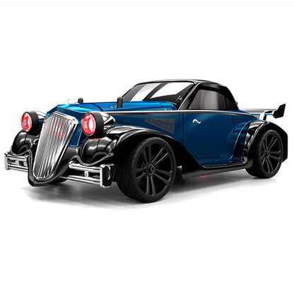 JJRC RC Drift Classic Car- BLUE , Up to 35km/h, 7 Mode Angel Eye LED, 390 Motor, Model SCY Q117F