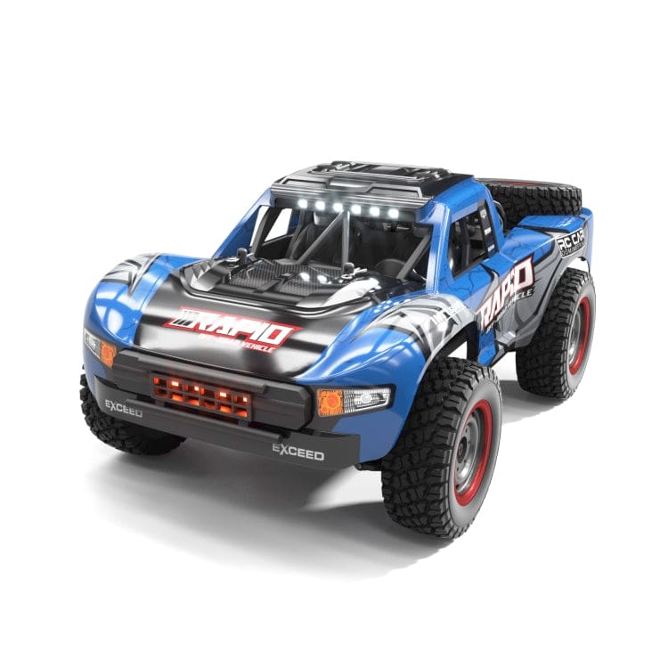 JJRC Fast RC Truck, Up to 48km/h, RC390 Carbon Brush Motor, Metal parts, LED Lights, Model Q130A