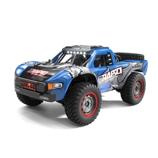 JJRC Fast RC Truck, Up to 48km/h, RC390 Carbon Brush Motor, Metal parts, LED Lights, Model Q130A