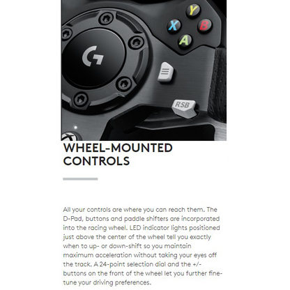 Logitech G920 Feedback Racing Wheel and Pedals